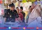 Cek Pasar di Pringsewu, Gubernur Mirza Soroti Harga Telur