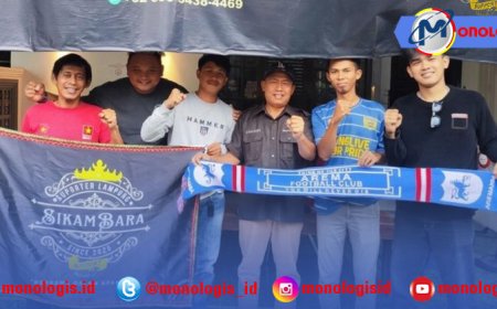 Silaturahim Supporter Sikambara dan Aremania Lampung, Usung Kebersamaan. 