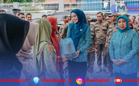 TP PKK Lampung Bagikan 150 Paket Sembako