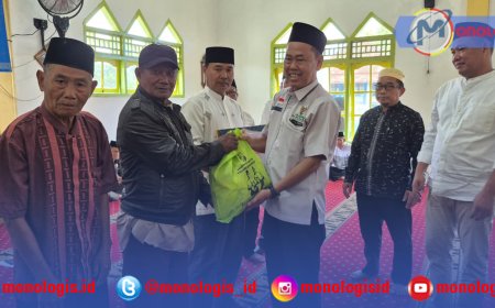 Ramadan Penuh Berkah! 1.380 Lansia di Tubaba Dapat Paket Sembako dari BAZNAS