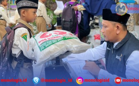 Siswa TK–SMP Muhammadiyah Tubaba Serentak Bayar Zakat
