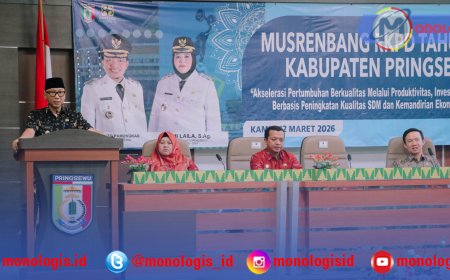 Musrenbang, Mirza Sorot Jalan Rusak Pringsewu