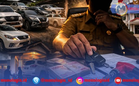 7 Mobil Dinas Diduga ‘Dikuasai’ Pejabat Setdakab Tanggamus