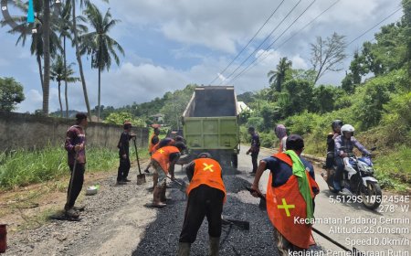 Jelang Mudik Lebaran, Pemprov Lampung Kebut Perbaikan Jalan Provinsi