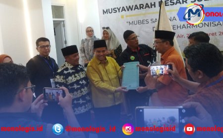 Nasferi Anwar Terpilih Sebagai Ketua Umum Sulit Air Sepakat (SAS) 2026-2030