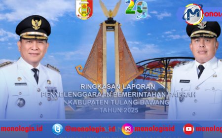 Inilah Ringkasan Laporan Capaian Penyelenggaraan Pemkab Tulangbawang Tahun 2025