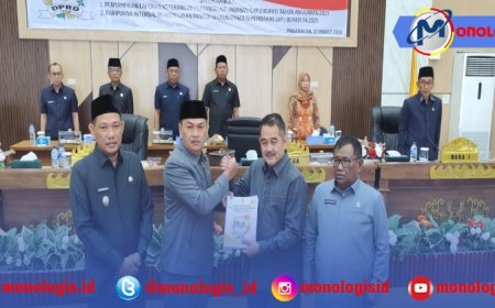 Rapat Paripurna DPRD Tubaba, Bupati Sampaikan LKPJ Tahun Anggaran 2025