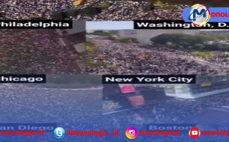 Gerakan ‘No Kings’ Akan Bawa Jutaan Rakyat AS Demo-Protes Pada Trump