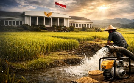 Pesibar Kejar Produksi Padi, Jemput Bantuan ke Pusat