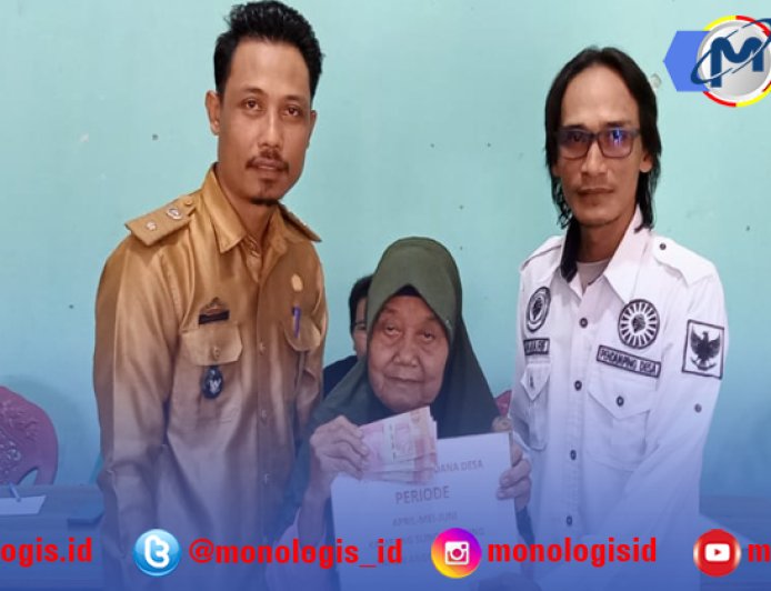 Jelang Lebaran 26 KPM terima BLT Untuk 6 Bulan Dari Pemkam Sungai Nibung Tulangbawang