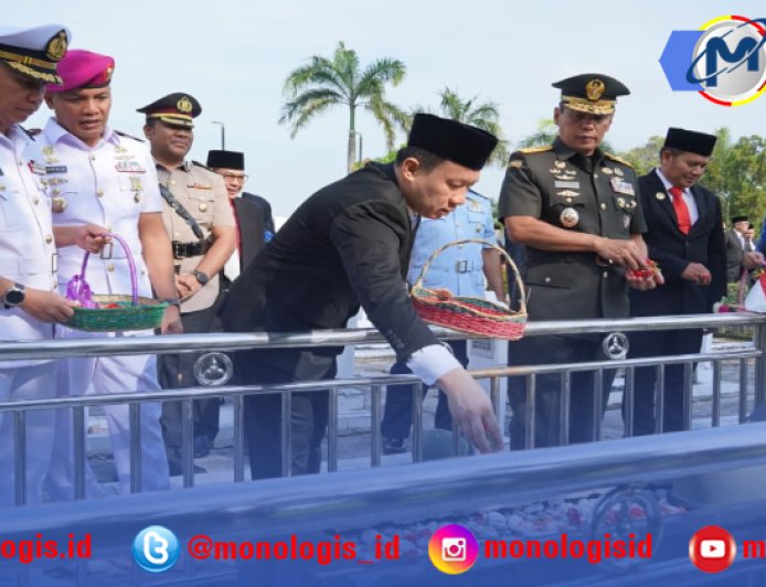 Upacara Ziarah di TMP Warnai Peringatan Hari Jadi ke-62 Provinsi Lampung