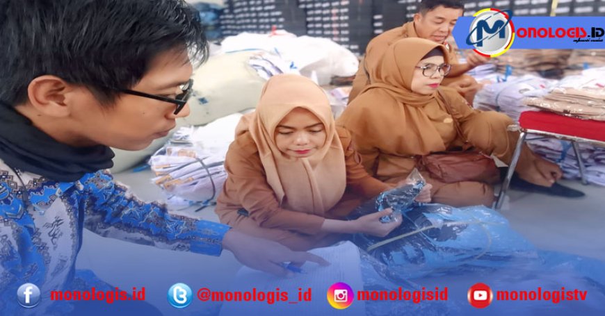 Ribuan Siswa SD-SMP Di Mesuji Terima Bantuan Perlengkapan Sekolah