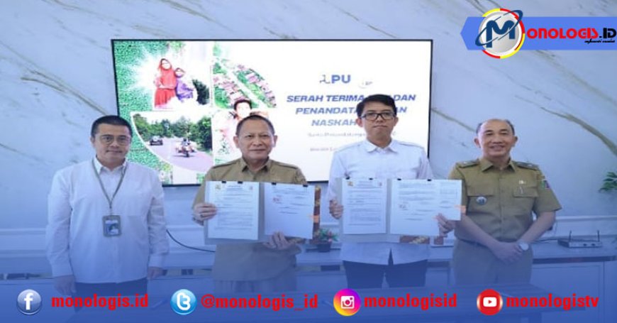 Resmi Diserahkan! Infrastruktur Jalan Daerah Tulangbawang Kian Kuat Dan Siap Dimaksimalkan