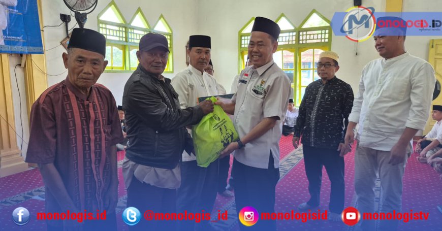 Ramadan Penuh Berkah! 1.380 Lansia di Tubaba Dapat Paket Sembako dari BAZNAS
