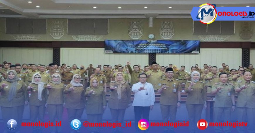 Bupati Way Kanan Hadiri Rakor Kepala Daerah, Dorong Optimalisasi PAD dan Digitalisasi Pendapatan Daerah