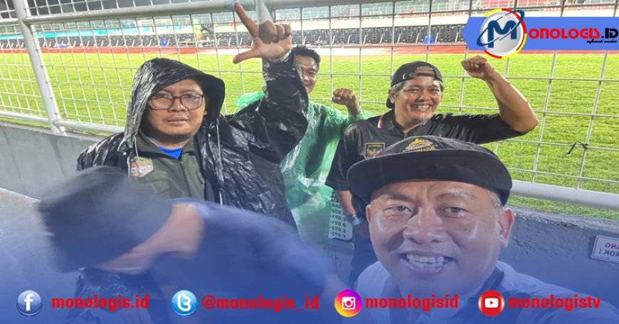 Meski Diguyur Hujan, Supporter Sikambara Apresiasi Kemenangan BPL FC Atasi Arema