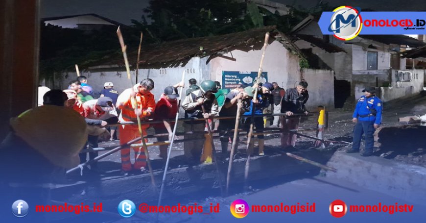 Satgas Gabungan Kota Bandar Lampung Gerak Cepat Tangani Dampak Hujan Lebat