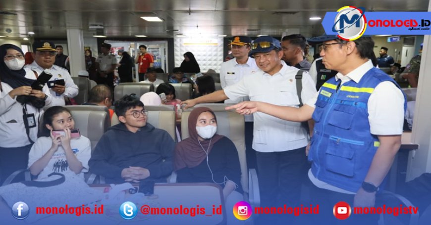 Mendagri Tito Tinjau Kesiapan Arus Mudik Lebaran 2026 di Pelabuhan Merak