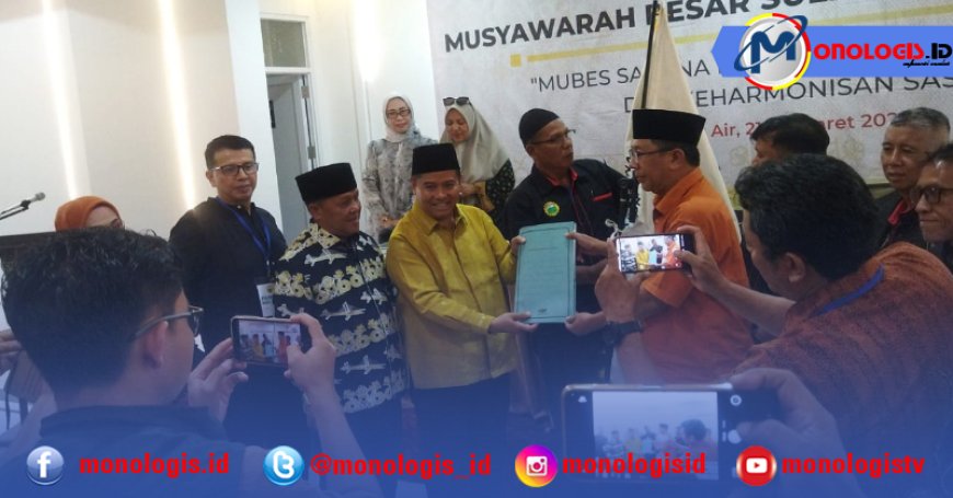 Nasferi Anwar Terpilih Sebagai Ketua Umum Sulit Air Sepakat (SAS) 2026-2030