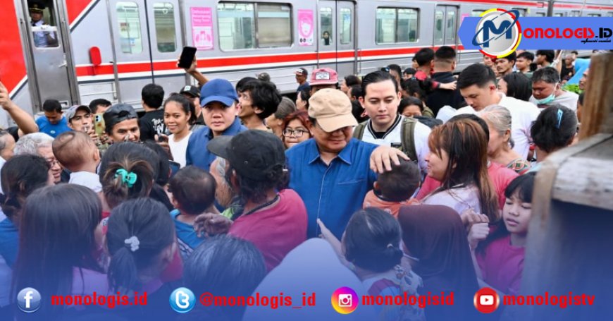 Spontan Turba, Presiden Prabowo Tampung Haru Dan Harapan Rakyat