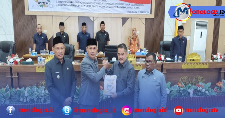 Rapat Paripurna DPRD Tubaba, Bupati Sampaikan LKPJ Tahun Anggaran 2025
