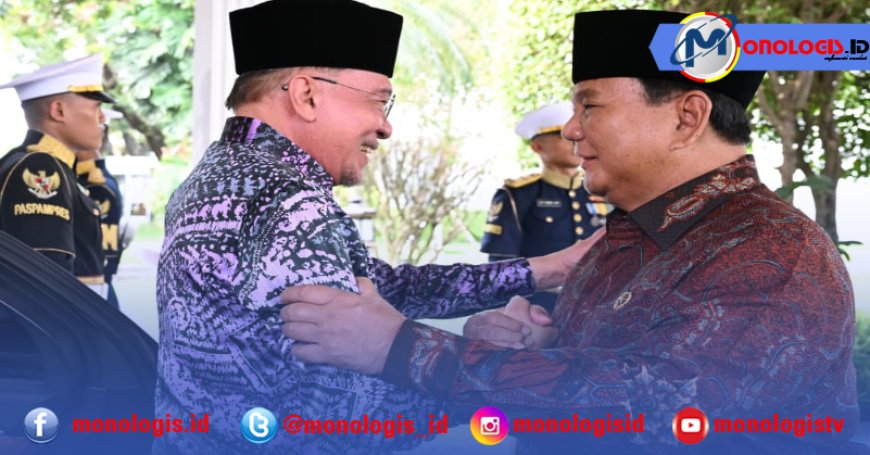 Akrabnya Prabowo Dan Anwar Ibrahim Bahas Geopolitik Selama 3 Jam