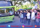 Egi Lepas 1.350 Santri Asal Lampung ke Ponpes Lirboyo