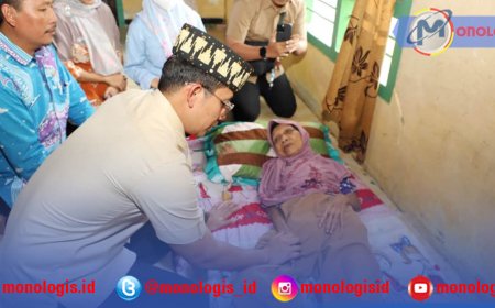 Bupati Egi Sidak Nenek Stroke, Langsung Perintahkan Bantuan
