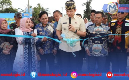 Dua Kecamatan Disulap, Jalan Baru Dikebut Dongkrak Ekonomi