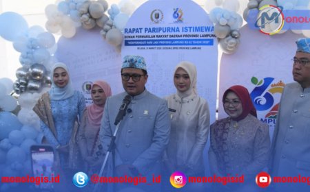 Ultah Lampung, DPRD Sentil Kemiskinan dan Lapangan Kerja