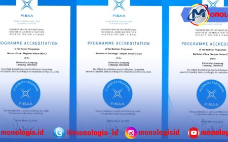 Tiga Prodi Unila Raih Akreditasi Internasional FIBAA, Sebagai Standar Global