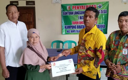 BLT Dipangkas, Hanya 14 KPM di Bratasena Adiwarna Terima Bantuan