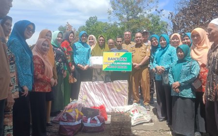 Pemkab–Baznas Tulangbawang Siapkan Bedah Rumah Korban Kebakaran