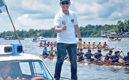 Lomba Dayung Mesuji Didorong Jadi Event Nasional