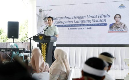 Nyepi-Ramadan, Lamsel Pamer Toleransi