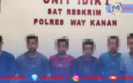 Hutan Register 42 Dijarah, 6 Pelaku Dibekuk