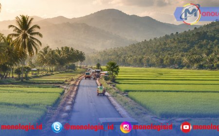 Jalan Sawah Pesibar Dikebut Demi Swasembada