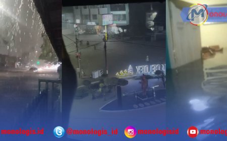 Hujan 2 Jam, Bandarlampung Lumpuh