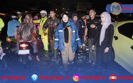 Wali Kota Bandarlampung Turun Tangan, Banjir Cepat Surut