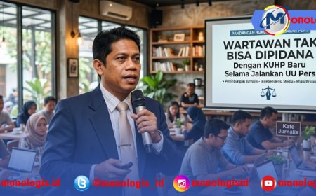 Wartawan Tak Bisa Dipidana dengan KUHP Baru Selama Jalankan UU Pers