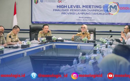 Lampung Bidik Juara Championship TP2DD 2026 Tingkat Sumatera