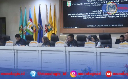DPRD Lampung Bentuk Pansus Bedah LKPJ 2025