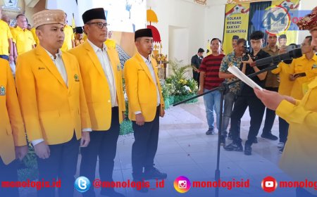 Aklamasi! Aris Pimpin Golkar Tulangbawang