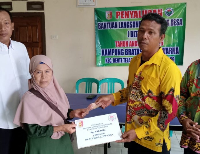 BLT Dipangkas, Hanya 14 KPM di Bratasena Adiwarna Terima Bantuan