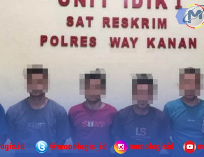 Hutan Register 42 Dijarah, 6 Pelaku Dibekuk