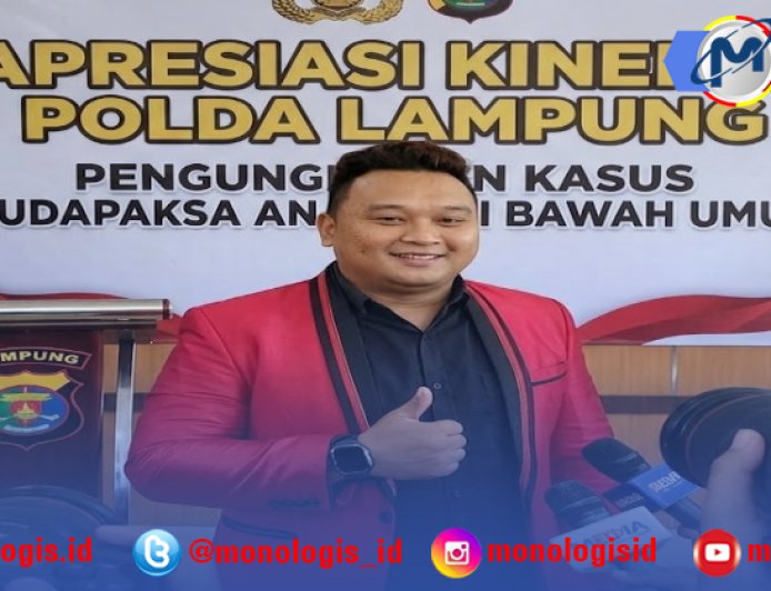 Sekretaris PWDPI Lampung Apresiasi kinerja Polda Lampung, Tangkap Pelaku Rudapaksa-Anak 