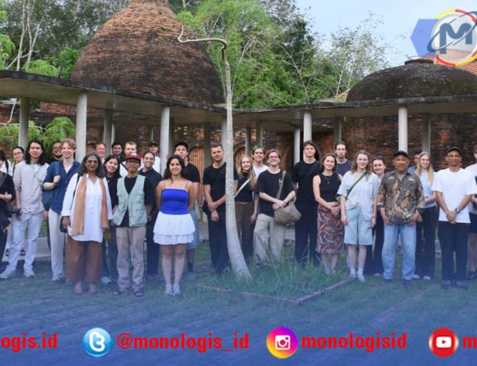 Mahasiswa Belanda Bedah Kota Unik Tubaba