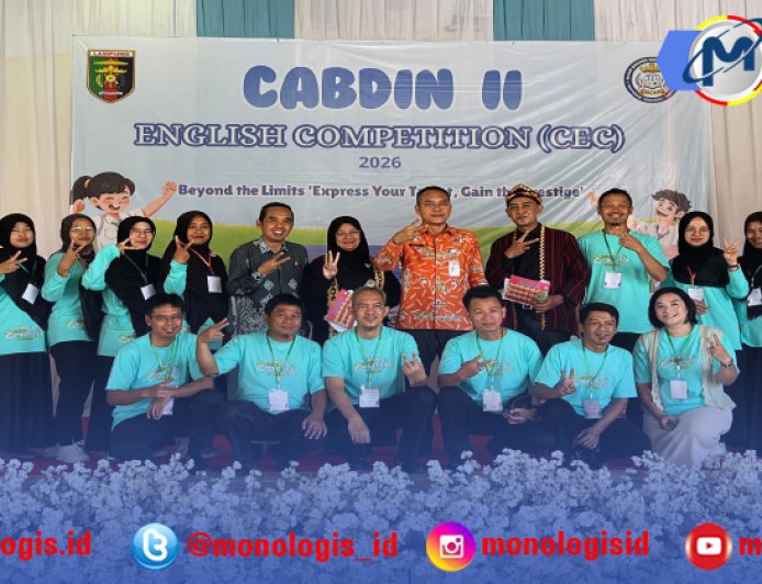 Cetak Generasi Unggul, Cabdin II Lampung Sukses Gelar English Competition 2026