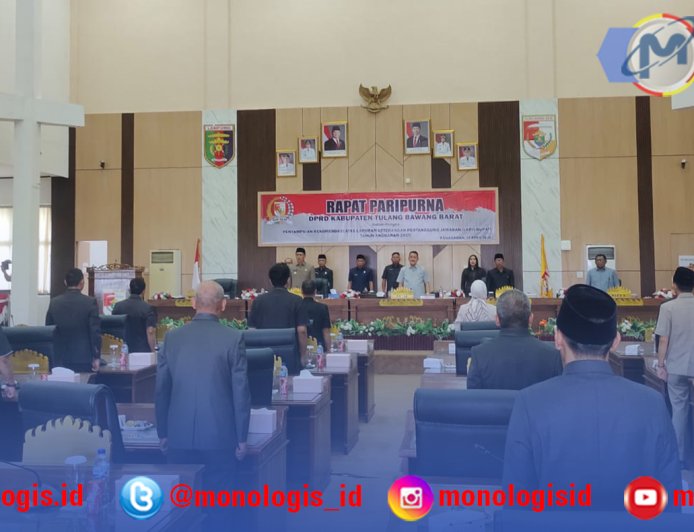 LKPJ 2025, DPRD Tubaba Nilai Banyak Program Tak Efektif