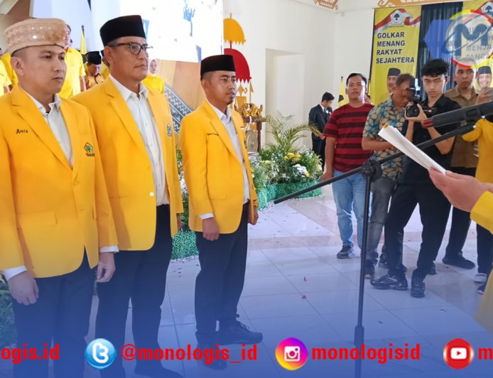 Aklamasi! Aris Pimpin Golkar Tulangbawang